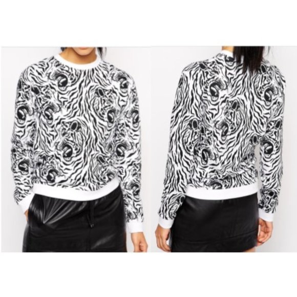 Illustrated People Zebra Tiger Sweater – Small - Picture 1 of 6